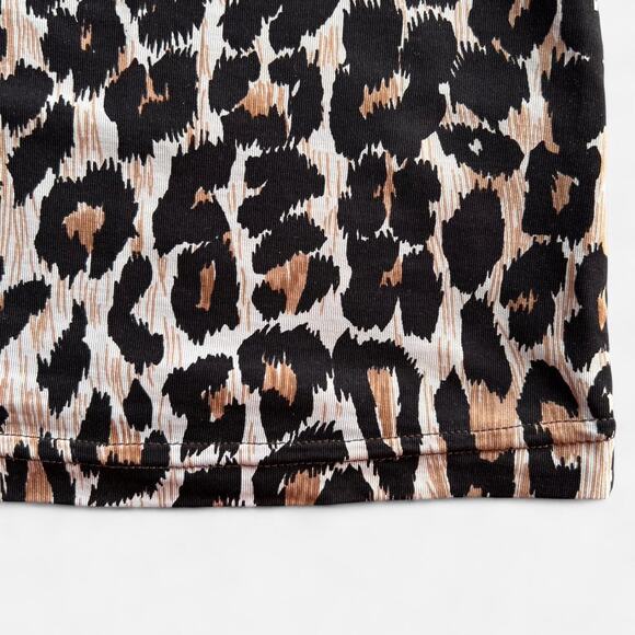 Dolce & Gabbana Leopard Print Tank Top – Stretchy Animal Print Vest - Picture 6 of 8